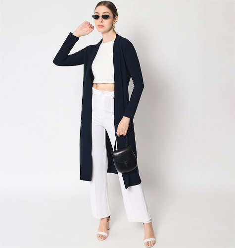 Women Longline Shrug